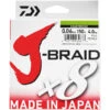 Tresse Daiwa J-Braid X8 Chartreuse 150m