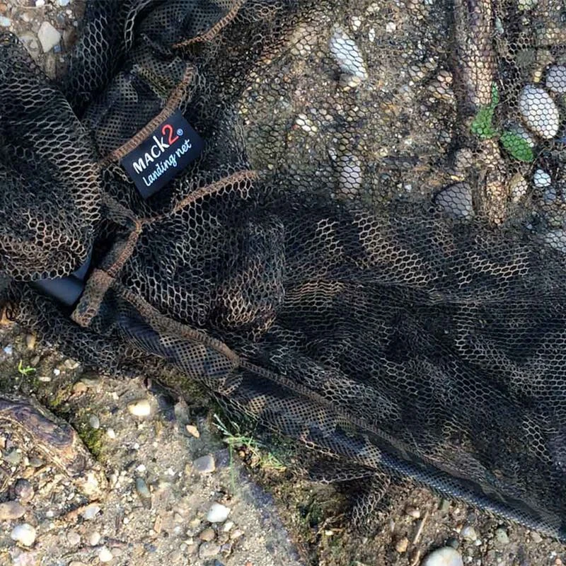 Filet Pour épuisette Carpe Mack2 Camo Landing Net Mesh Renforced 42" 105cm 5 Filet Pour épuisette Carpe Mack2 Camo Landing Net Mesh Renforced 42" 105cm – Image 3