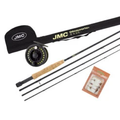 Kit Mouche Jmc Découverte 10' Soie 4/5 (4 Brins)