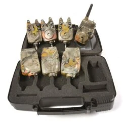 Coffret 3 Détecteurs Mack2 Falcon XPr Alarm Set 3+1 Camo -Matériel De Pêche 154491 h
