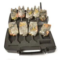 Coffret 4 Détecteurs Mack2 Falcon XPr Alarm Set 4+1 Camo -Matériel De Pêche 154492 h