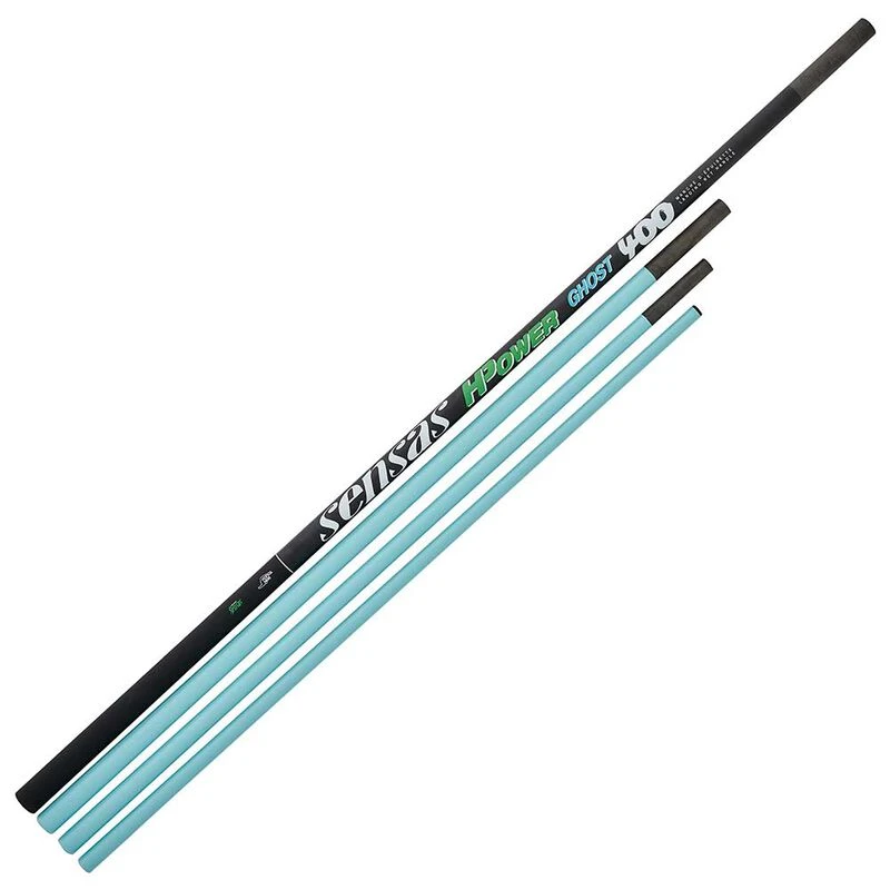Manche D'épuisette Sensas H-power Ghost 4m 3 Manche D'épuisette Sensas H-power Ghost 4m