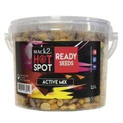 Graine Cuite Carpe Mack2 Ready Made Active Mix 2.3l -Matériel De Pêche 155199 b