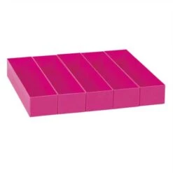 Godets Pour Casier 60mm Rive Couleur Rose