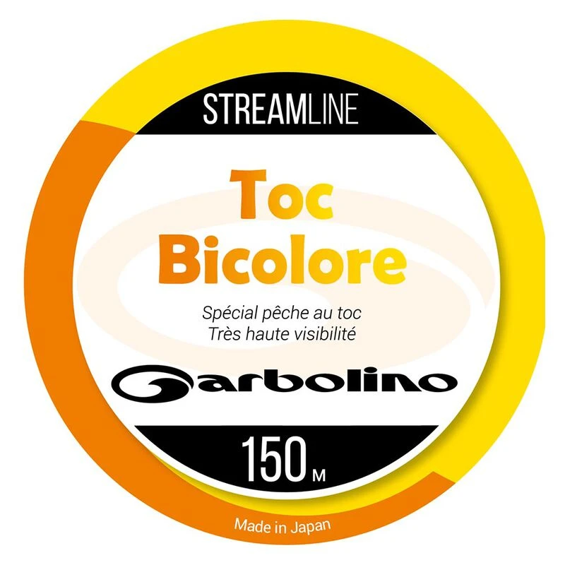 Nylon Co-polymère Bicolore Garbolino STREAMLINE TOC-MONO Orange/jaune 150m 4 Nylon Co-polymère Bicolore Garbolino STREAMLINE TOC-MONO Orange/jaune 150m – Image 2