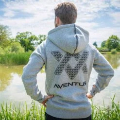 Sweat à Capuche GURU AVENTUS HOODIE GREY -Matériel De Pêche 158569 d