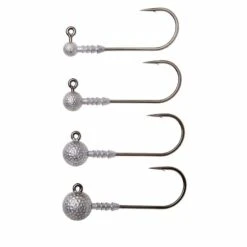 Pack 20 Tête Plombée Madcat Golf Ball Jig Head 8/0 Natural -Matériel De Pêche 159586 b