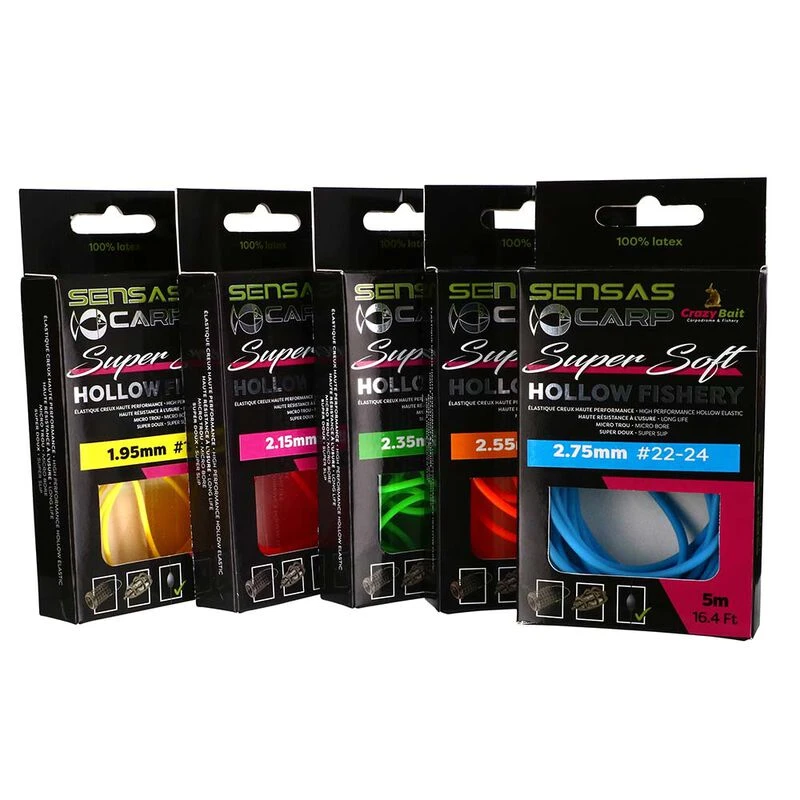 Elastique SENSAS Hollow Fishery Super Soft 5m 4 Elastique SENSAS Hollow Fishery Super Soft 5m – Image 2