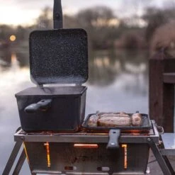 Poêle Ridge Monkey Set Casserole + Grill Connect Granite Edition -Matériel De Pêche 208015 e