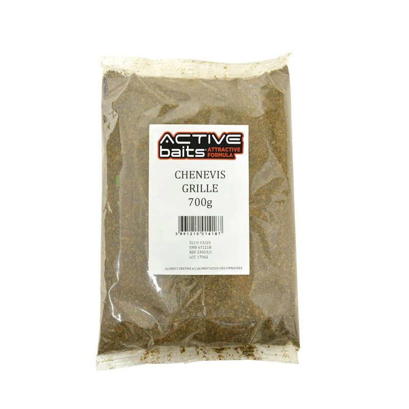 Farine Pour La Pêche Au Coup Active Baits Chènevis Grillé 700g 3 Farine Pour La Pêche Au Coup Active Baits Chènevis Grillé 700g