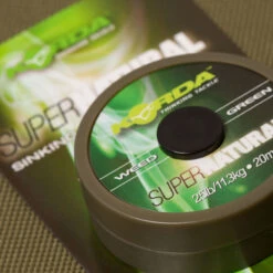 Tresse à Bas De Ligne Carpe Korda Super Natural 18lbs -Matériel De Pêche 82695 d