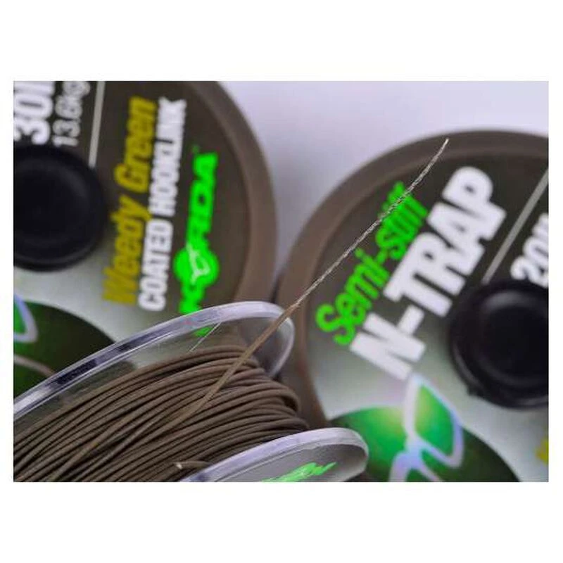 Tresse à Bas De Ligne Carpe Korda N-trap Semi -stiff Green 20m 7 Tresse à Bas De Ligne Carpe Korda N-trap Semi -stiff Green 20m – Image 5
