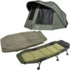 Pack Bivouac Bed Chair + Biwy + Sleeping Bac H Max -Matériel De Pêche P20332