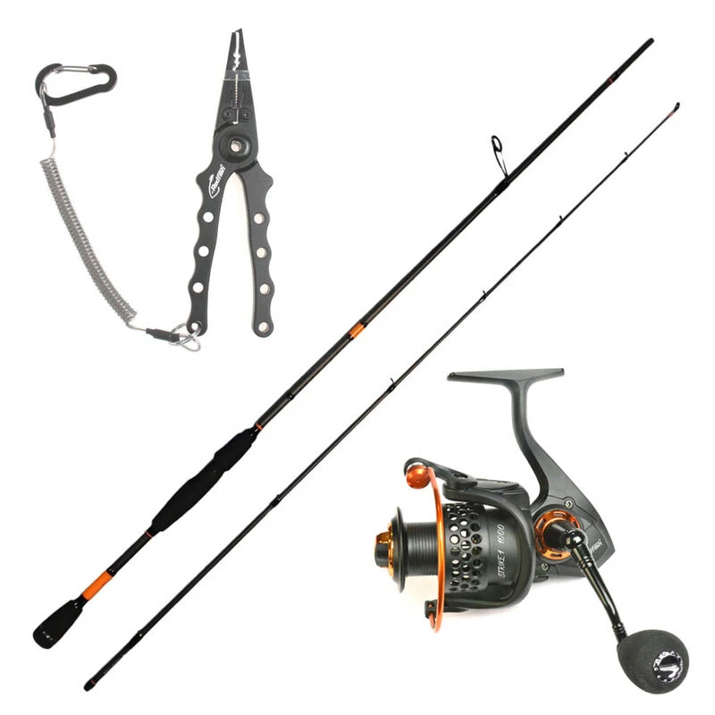 Pack Master Lures 2m10 5-20g +Strike 1 2000 FX + Pince 3 Pack Master Lures 2m10 5-20g +Strike 1 2000 FX + Pince