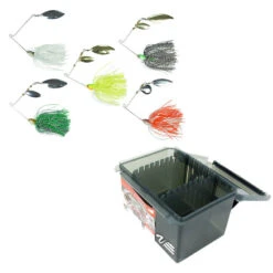 Boîte Versus + 5 Spinnerbaits