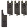 Pack 3 Détecteurs Carpe Delkim Txi-d + Centrale Rx-d (jaune) -Matériel De Pêche p20072 a