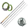 Ensemble Mouche Canne Blackbone 10' Soie 3-4 + Moulinet R-stream 56 + Soie -Matériel De Pêche p50025 a